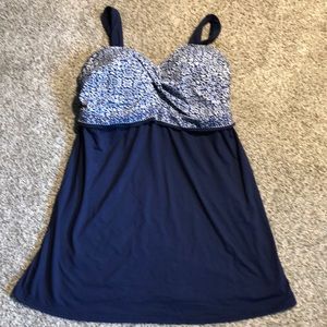 Lands End 16 DD Swim Dress